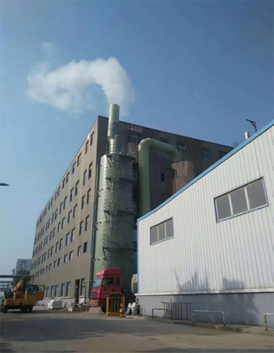 Application instructions for fiberglass in flue gas desulfurization industry